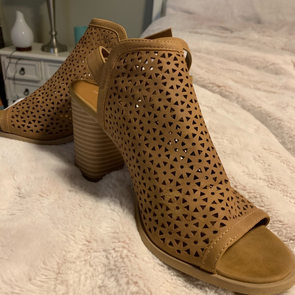 Never worn booties size 10